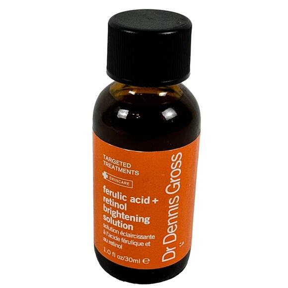 Dr. Dennis Gross Ferulic Acid Plus Retinol Brightening Solution 1.0 oz 30 ML-NEW
